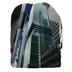 Architecture Frankfurt Reflection Drawstring Pouch (xxxl) by Wegoenart