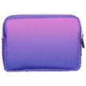 Dot Background Pattern Halftone Make Up Pouch (Medium) View2