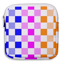 Checkerboard Again 9 Checkerboard Again 9 Mini Square Pouch by impacteesstreetwearseven