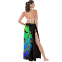 Ball Sphere Digital Art Fractals Maxi Chiffon Tie-Up Sarong View2