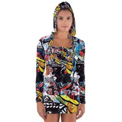 Image 01 Long Sleeve Hooded T-shirt by TajahOlsonDesigns