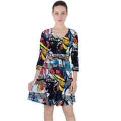 Image 1 Ruffle Dress by TajahOlsonDesigns