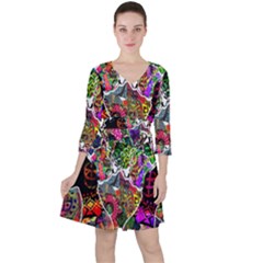 Image 2 Ruffle Dress by TajahOlsonDesigns