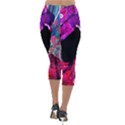 Pattern 4 Lightweight Velour Capri Leggings  View2