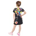 Tajah Olson Designs. Kids  Short Sleeve Velvet Dress View2