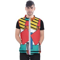 Design 9 Men s Puffer Vest by TajahOlsonDesigns