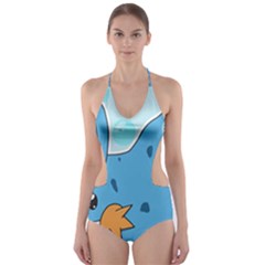 Patokip Cut-out One Piece Swimsuit by MuddyGamin9