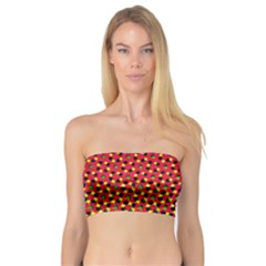 Pattern Textile Structure Abstract Bandeau Top by Pakrebo