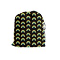 Pride rainbow flag pattern Drawstring Pouch (Large) View1