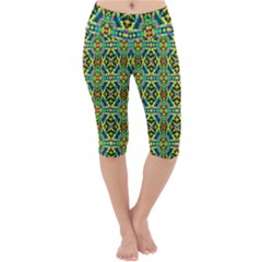 A 5 Lightweight Velour Cropped Yoga Leggings by ArtworkByPatrick
