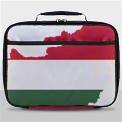 Hungary Country Europe Flag Full Print Lunch Bag by Sapixe