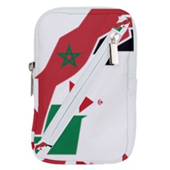 Western Sahara Flag Map Geography Belt Pouch Bag (large) by Sapixe