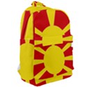Macedonia Country Europe Flag Classic Backpack View2