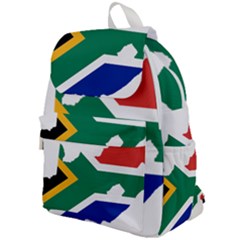Africa Borders Country Flag Top Flap Backpack by Sapixe