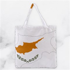 Cyprus Country Europe Flag Borders Grocery Tote Bag by Sapixe