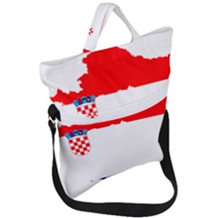 Croatia Country Europe Flag Fold Over Handle Tote Bag by Sapixe