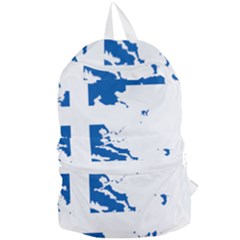 Greece Country Europe Flag Borders Foldable Lightweight Backpack by Sapixe