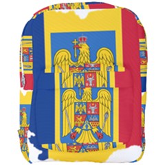 Romania Country Europe Flag Full Print Backpack by Sapixe