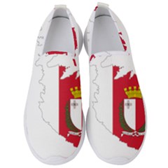 Malta Country Europe Flag Borders Men s Slip On Sneakers by Sapixe