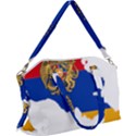 Borders Country Flag Geography Map Canvas Crossbody Bag View1