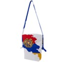 Borders Country Flag Geography Map Folding Shoulder Bag View1
