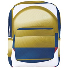 Colombia Flag Country National Full Print Backpack by Sapixe