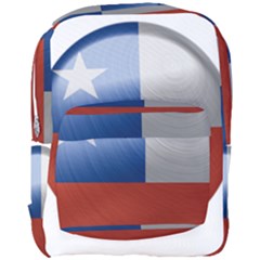 Chile Flag Country Chilean Full Print Backpack by Sapixe