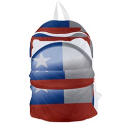 Chile Flag Country Chilean Foldable Lightweight Backpack by Sapixe