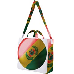 Bolivia Flag Country National Square Shoulder Tote Bag by Sapixe
