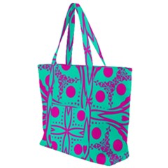Butterfly Zip Up Canvas Bag by designsbyamerianna
