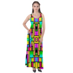 H 6 Sleeveless Velour Maxi Dress by ArtworkByPatrick