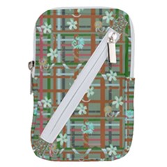 Textile Fabric Belt Pouch Bag (large) by HermanTelo