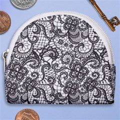 Encaje Horseshoe Style Canvas Pouch by Sobalvarro