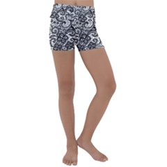 Encaje Kids  Lightweight Velour Yoga Shorts by Sobalvarro