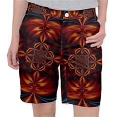 Abstract Art Artwork Fractal Design Pocket Shorts by Simbadda