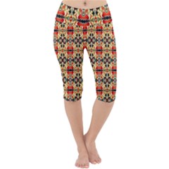 L 3 Lightweight Velour Cropped Yoga Leggings by ArtworkByPatrick