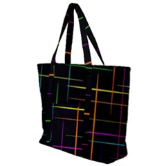 Colorhappens Zip Up Canvas Bag by designsbyamerianna