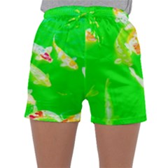 Koi Carp Scape Sleepwear Shorts by essentialimage