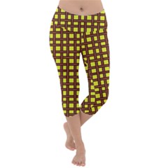 N 4 Lightweight Velour Capri Yoga Leggings by ArtworkByPatrick