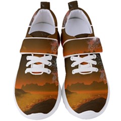 Galaxy Galaxies Bump Together Lava Women s Velcro Strap Shoes by Simbadda