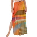 Sunset Beach Beach Palm Ocean Maxi Chiffon Tie-Up Sarong View1