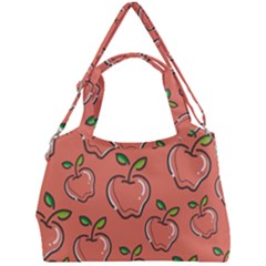 Fruit Apple Double Compartment Shoulder Bag by HermanTelo