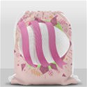 Easter Egg Colorful Spring Color Drawstring Bag (Small) View2