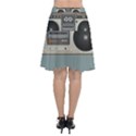 Radio Cassette Speaker Sound Audio Chiffon Wrap Front Skirt View2