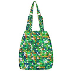 Funky Sequins Center Zip Backpack by essentialimage