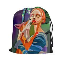 #art #illustration #drawing #infinitepainter #artist #sketch #mirrorart #jwildfire #mirrorlab #galle Webp Net Resizeimage (8) Drawstring Pouch (xxl) by soulone