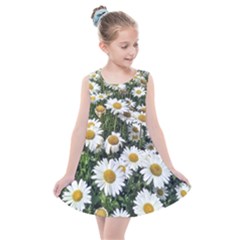 Columbus Commons Shasta Daisies Kids  Summer Dress by Riverwoman
