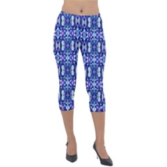 Na A 7 Lightweight Velour Capri Leggings  by ArtworkByPatrick