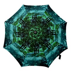 Hot Day In Dallas 5 Hook Handle Umbrellas (large) by bestdesignintheworld