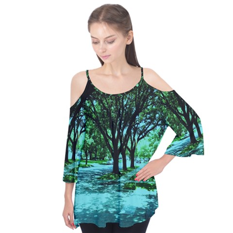 Hot Day In Dallas 5 Flutter Tees by bestdesignintheworld